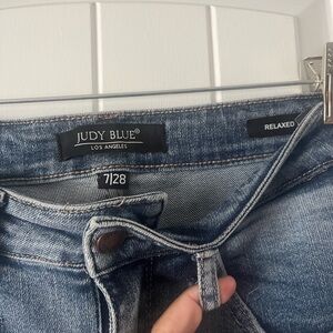 Judy Blue Women's Light Blue Boyfriend Jeans